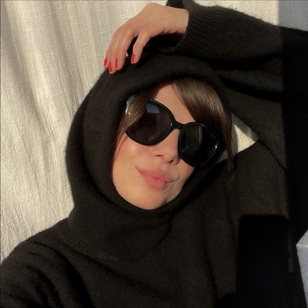 Cashmere balaclava! Made from upcycled cashmere